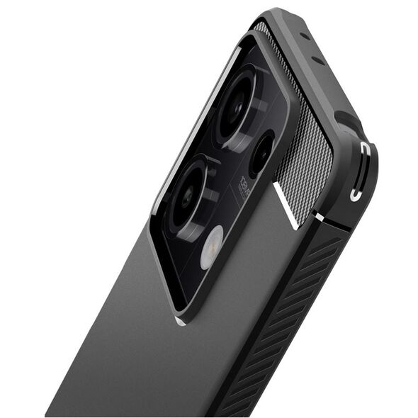 Spigen Spigen Rugged Armor, matte black - Xiaomi Redmi Note 13 5G