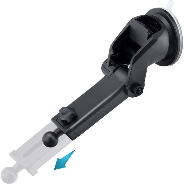 ForCell Uchwyt z ładowaniem indukcyjnym automatyczny + adapt. magnetyczne FORCELL HS1 Qi 15W czarny
