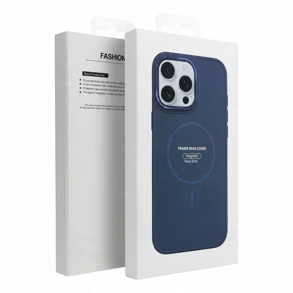 Θήκη FRAME MAG COVER συμβατή με MagSafe για SAMSUNG S25 ULTRA μπλε