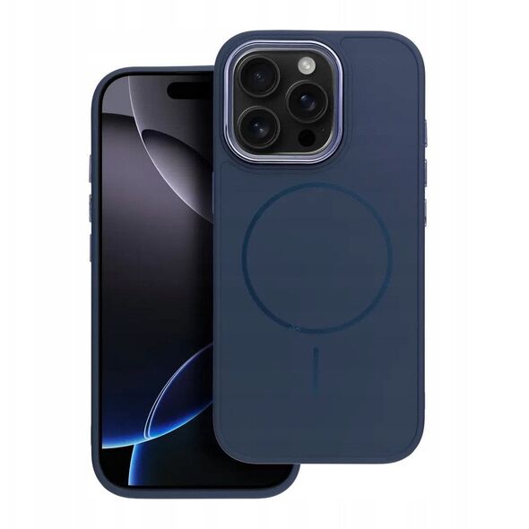 Θήκη FRAME MAG COVER συμβατή με MagSafe για IPHONE 13 PRO μπλε