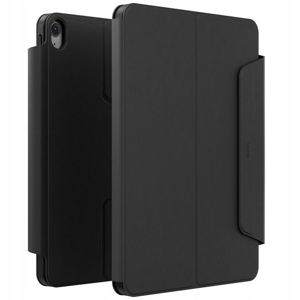 Etui UNIQ Rovus Snapmount Magnetic 360 Rotating Detachable do Apple iPad 10.9" 2022 / 11" 2025 czarny