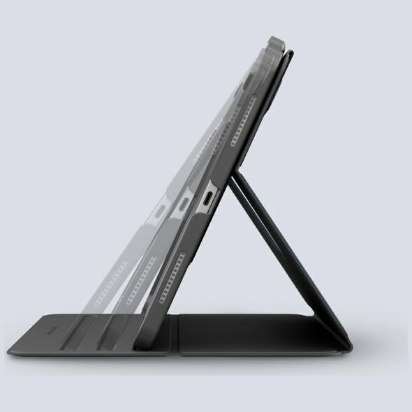 Etui UNIQ Rovus Snapmount Magnetic 360 Rotating Detachable do Apple iPad 10.9" 2022 / 11" 2025 szary