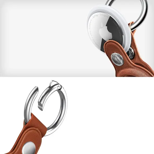 TECH-PROTECT NATURALFIT APPLE AIRTAG 1 / 2 ΚΑΦΕ