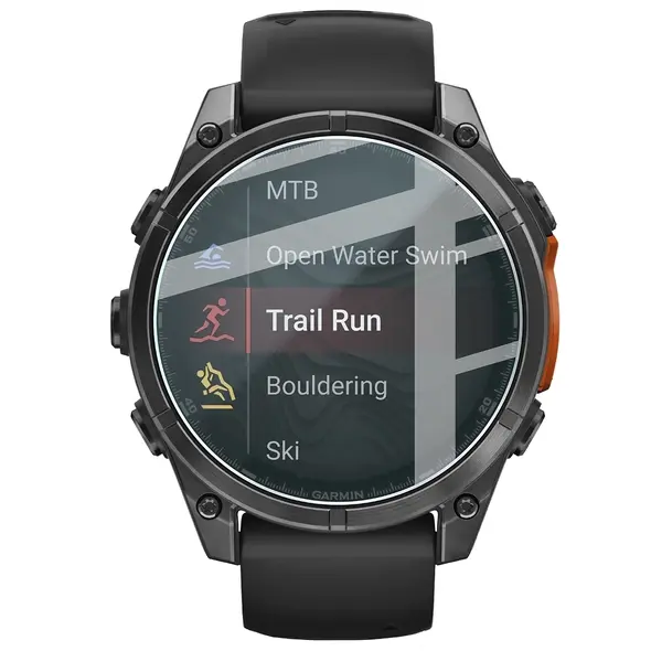 Szkło hartowane na ekran Bizon Glass Watch Clear do Garmin Tactix 8 AMOLED 51 mm / SOLAR 51 mm