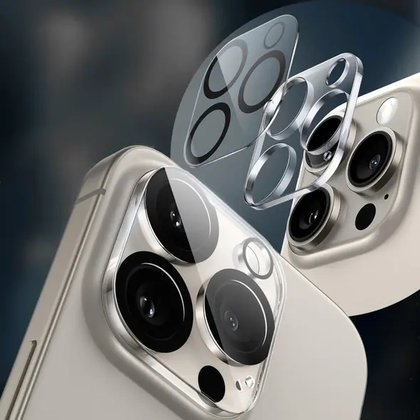 Szkło na obiektyw aparatu Tech-Protect Cam Fit+ Apple iPhone 16 / 16 Plus Clear