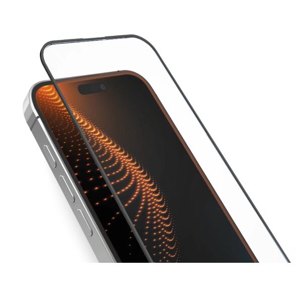 SBS Mobile Tempered Glass με τεχνολογία D3O και εφαρμογέα για iPhone 16 Pro Max