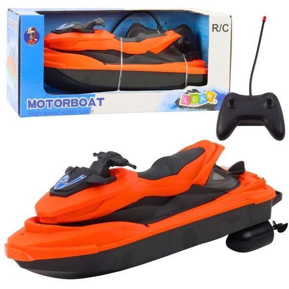 Skuter Wodny Zdalnie Sterowany RC 1:42 Pomarańczowy LEAN Toys