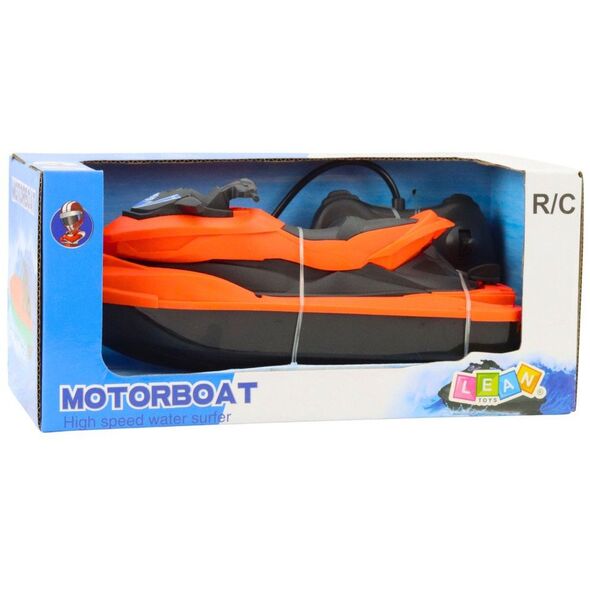 Skuter Wodny Zdalnie Sterowany RC 1:42 Pomarańczowy LEAN Toys