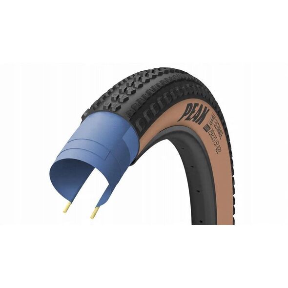 Opona GOODYEAR - Peak Ultimate Tubeless Complete 29x2.4/61-622 k. Blk/Tan