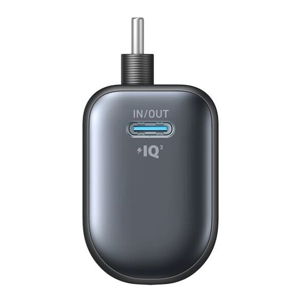 Anker Nano Power Bank Built-In with USB-C Connector | A1653H11 | 5000 mAh | Μαύρο