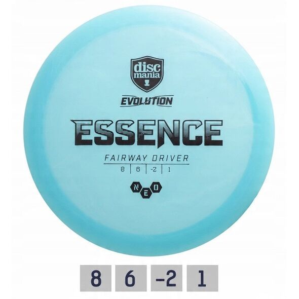 Δισκοβολία DISCMANIA Fairway Driver NEO ESSENCE Evolution Ανοιχτό μπλε 8/6/-2/1