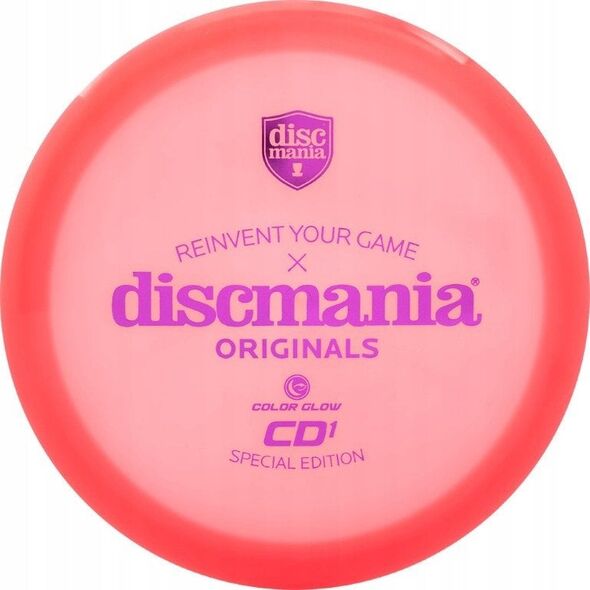 Discgolf DISCMANIA Distance Driver CD1 COLOR GLOW Red 9/5/-1/2