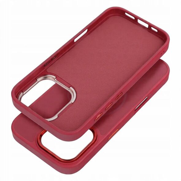 Θήκη FRAME MAG COVER συμβατή με MagSafe για IPHONE 16 PRO MAX magenta