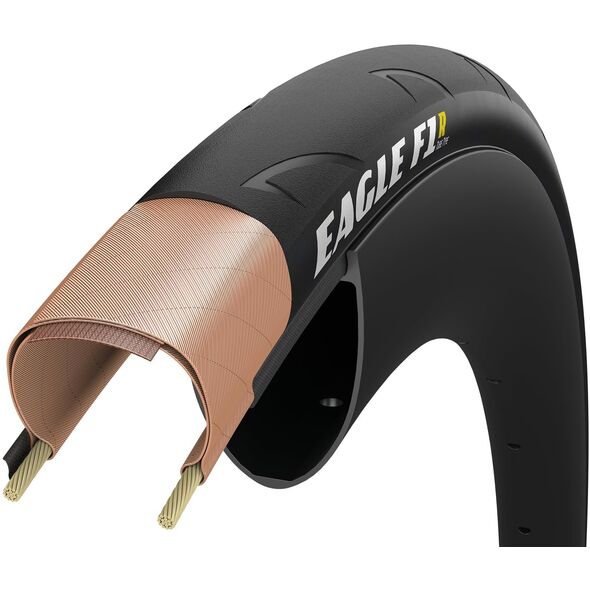 Opona GOODYEAR - Eagle F1 R Tube Type 700x30/30-622 k. Blk