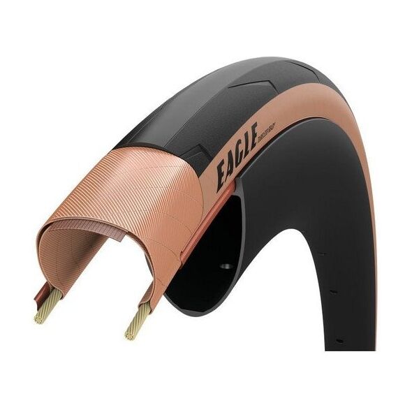 Opona GOODYEAR - Eagle Tubeless Ready 700x30/30-622 k. Blk/Tan