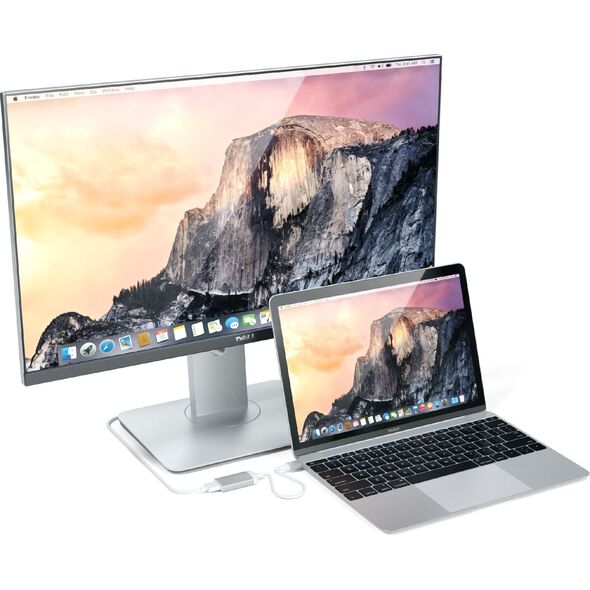 Adapter USB Satechi USB-C - HDMI Srebrny  (ST-TC4KHAS)