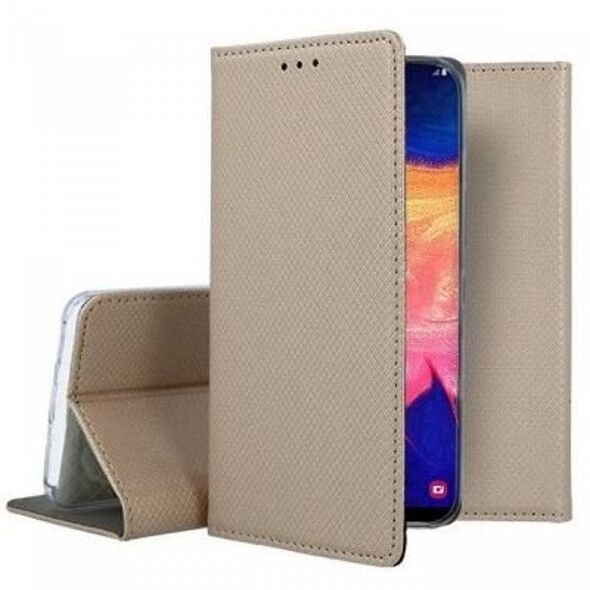 Θήκη Βιβλίου Mocco Smart Magnet Για Samsung Galaxy S21 Plus Χρυσό