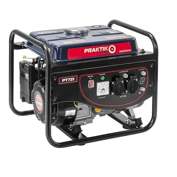 Γεννήτρια βενζίνης PRAKTIK PT721, 900 W, δεξαμενή καυσίμου 4.2 l
