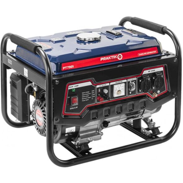 Γεννήτρια βενζίνης PRAKTIK PT721, 900 W, δεξαμενή καυσίμου 4.2 l