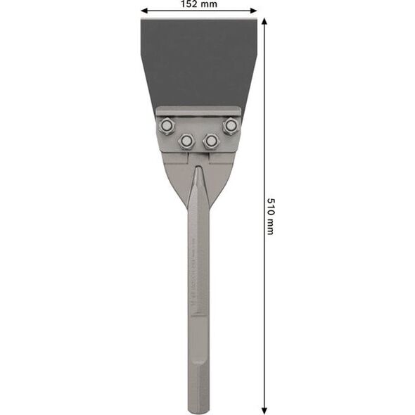 Σπάτουλα HEX 28 FS TL510