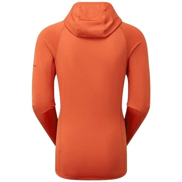 Γυναικεία μπλούζα Montane Protium Lite Hoodie - σαφράν κόκκινο
