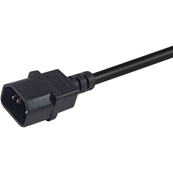 Equip Netzkabel Anschl. C14 -> C15 3.00m schwarz