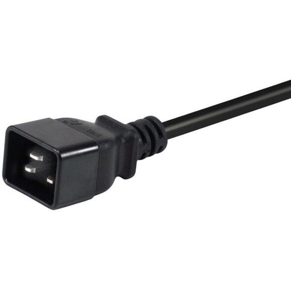 Equip Netzkabel Anschl. C20 -> C13 3.00m schwarz