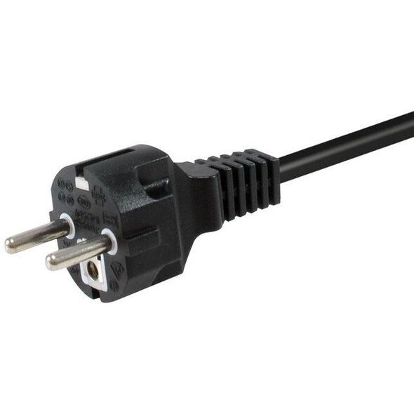 Equip Netzkabel Anschl. Schuko -> CEE7/3 3.00m schwarz