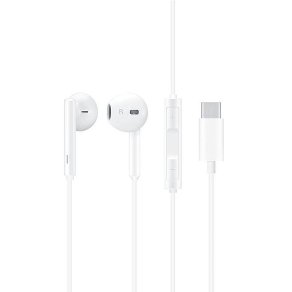 Hands Free Stereo Huawei CM33 USB C Λευκό 6901443200429 6901443200429 έως και 12 άτοκες δόσεις