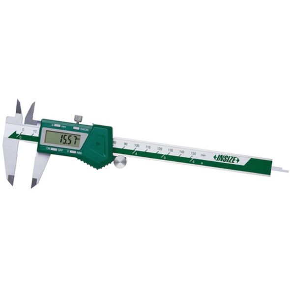 Ψηφιακός παχύμετρος 150mm 6" 3V/ABS/DATA/SQ ROLKA /CERT.