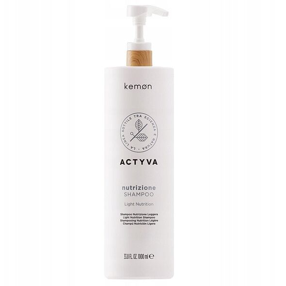 Kemon Actyva Nutrizione Light Šampūnas, 1000 ml