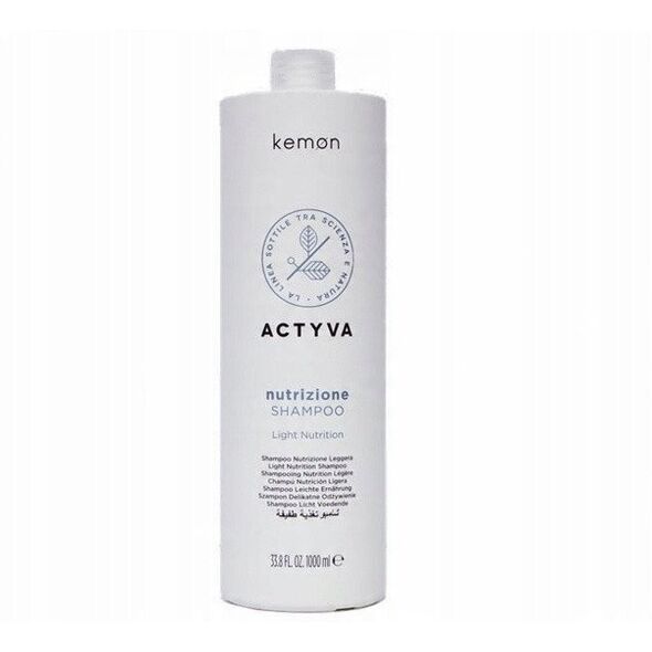 Kemon Actyva Nutrizione Light Šampūnas, 1000 ml
