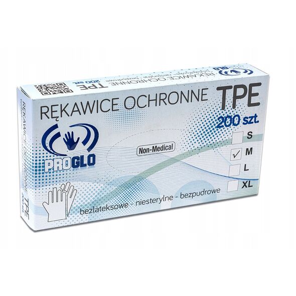 Abena Classic - Rękawice lateksowe peglowane, rozmiar M - 100 szt