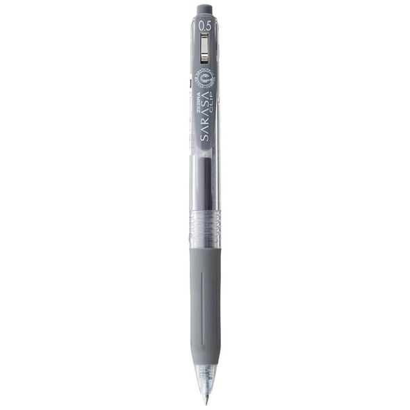 Zebra Sarasa Clip Gel Pen 0.5 Γκρι (ZB-35131) (ZEB35131) έως 12 άτοκες Δόσεις
