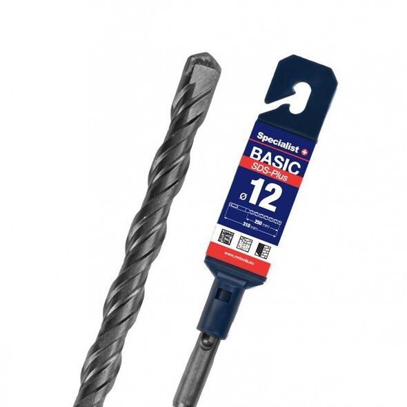 SPECIALIST+ SDS+ τρυπάνι BASIC, 12 x 250/310 mm