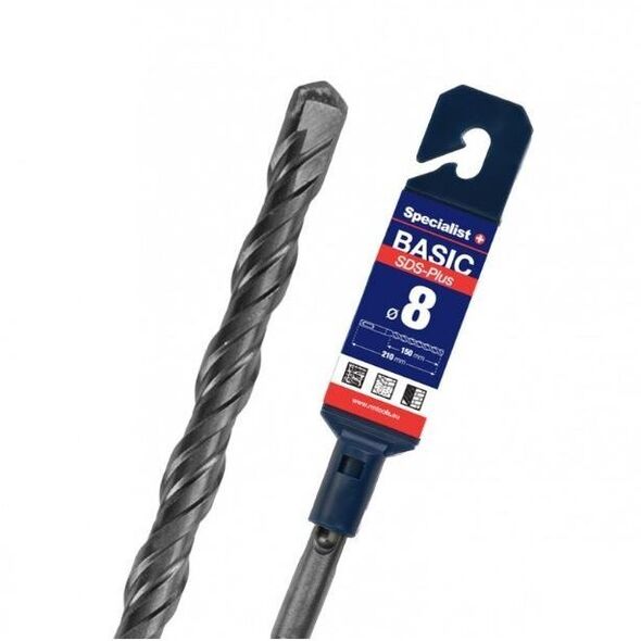 SPECIALIST+ τρυπάνι SDS+ BASIC, 8 x 150/210 mm