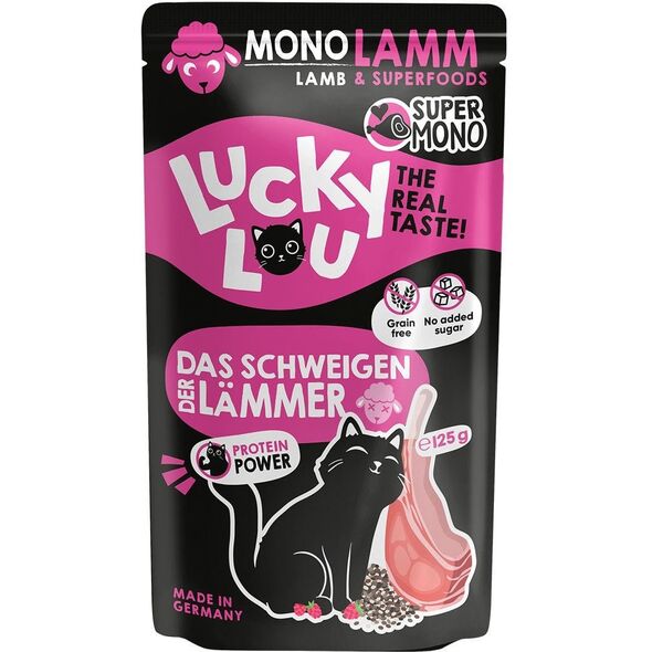 Lucky Lou SuperMono Αρνί φακελάκι 125g