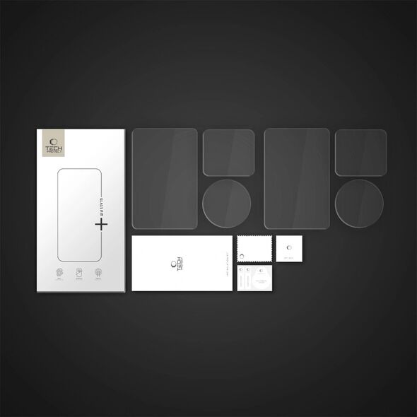 Szkło hartowane Tech-Protect Glass Fit+ DJI Osmo Action 5 Pro Clear [2 PACK]