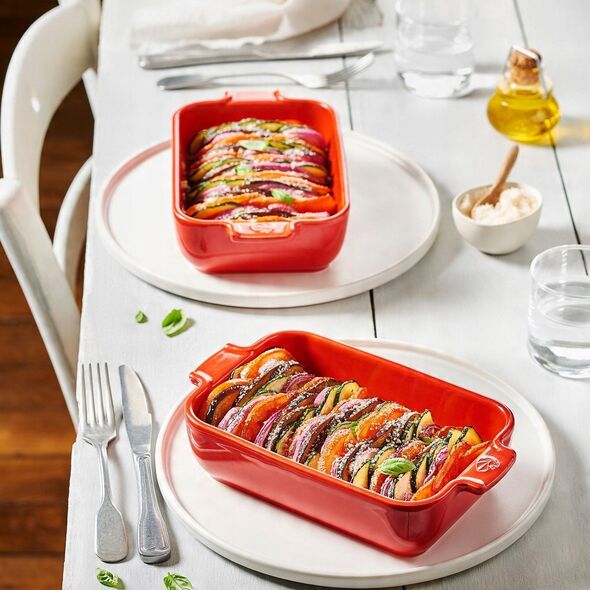 Ορθογώνιο σκεύος APPOLIA 22 cm Κόκκινο