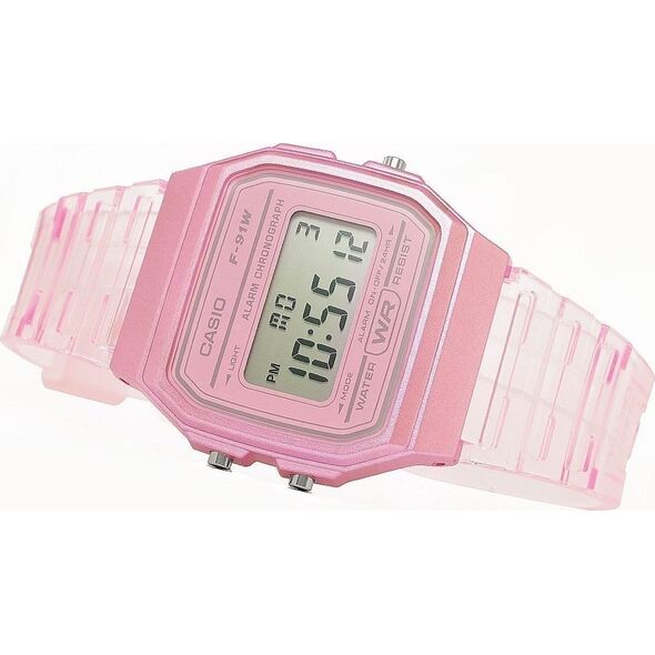 Zegarek Casio Zegarek Damski CASIO F-91WS-4EF