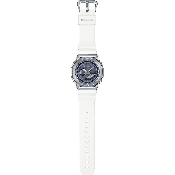 Zegarek G-SHOCK Casio G-Shock GM-2100WS-7AER 200m biały
