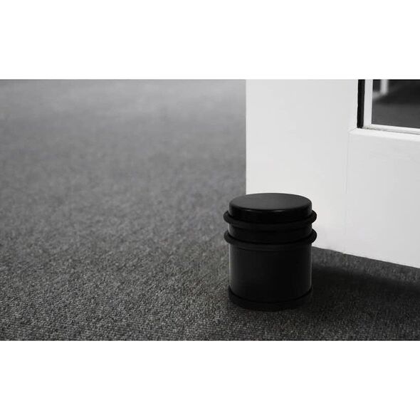 Στοπ πόρτας δαπέδου Ø6,2 x 7,5 cm μαύρο ματ Home>it®