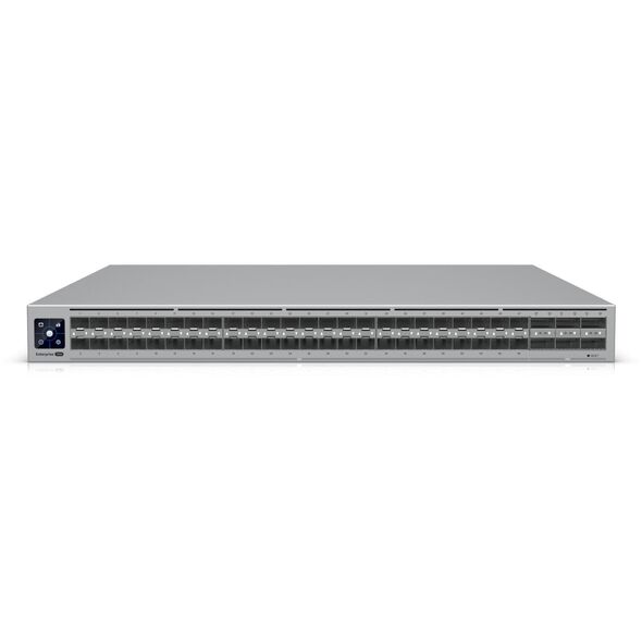 Ubiquiti Switch UniFi 48xSFP28 25GBit/6xQSFP28 100GBit Managed 19" Rack-Mountable, 1,3" Touchscreen