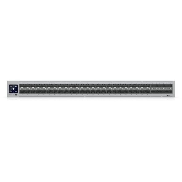 Ubiquiti Switch UniFi 48xSFP28 25GBit/6xQSFP28 100GBit Managed 19" Rack-Mountable, 1,3" Touchscreen