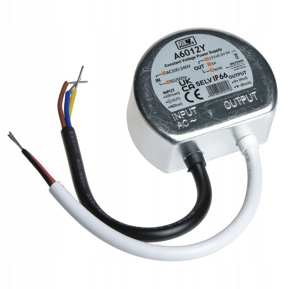 ZASILACZ IMPULSOWY 12V/5A-TP MW POWER