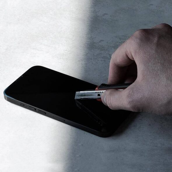 SZKŁO HYBRYDOWE NA EKRAN DO IPHONE 16 PRO, Crong, Ochronne na Wyświetlacz