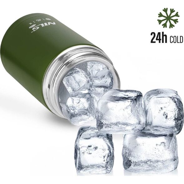 NC3802 TERMOS OBIADOWY 1000ML ZIELONY NILS CAMP