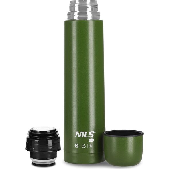 NC3804 TERMOS TURYSTYCZNY 1000 ML ZIELONY NILS CAMP