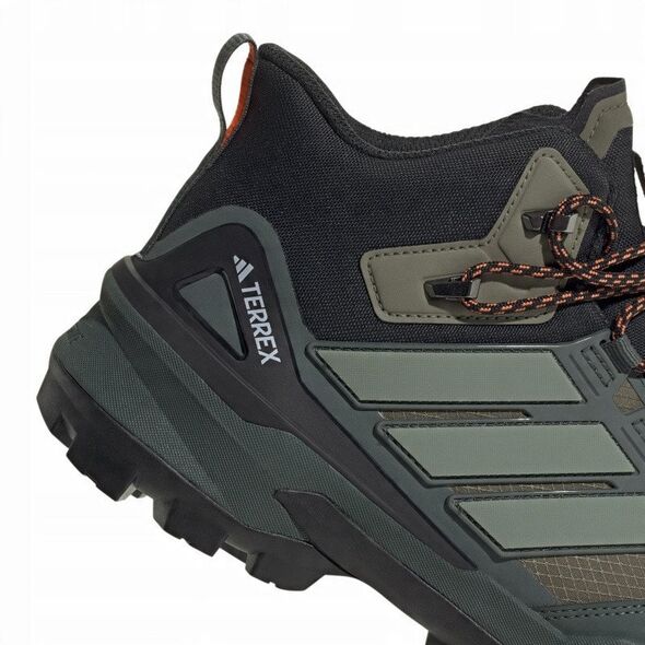 Υψηλά παπούτσια πεζοπορίας adidas TERREX Skychaser Mid GTX - olistr/silgrn/cblack