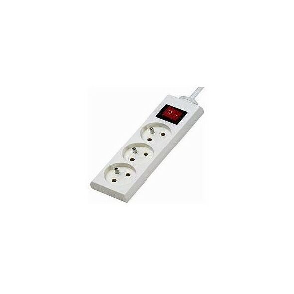 Πολύπριζο Konnoc DX-3FS 5m με διακόπτη